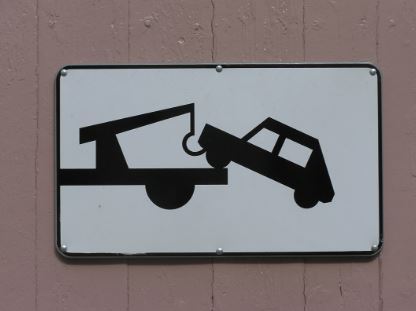 towing service sign richmond
